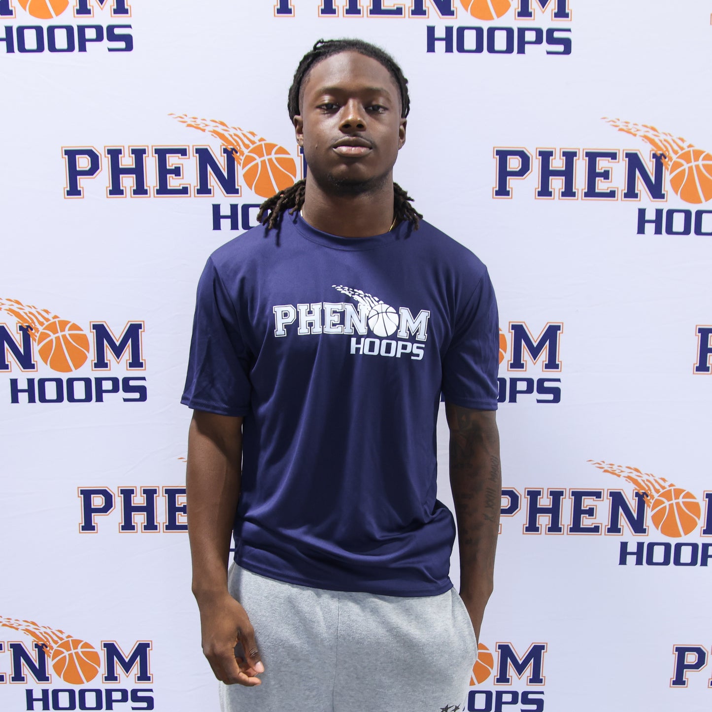 T-Shirt - Phenom Hoops Navy