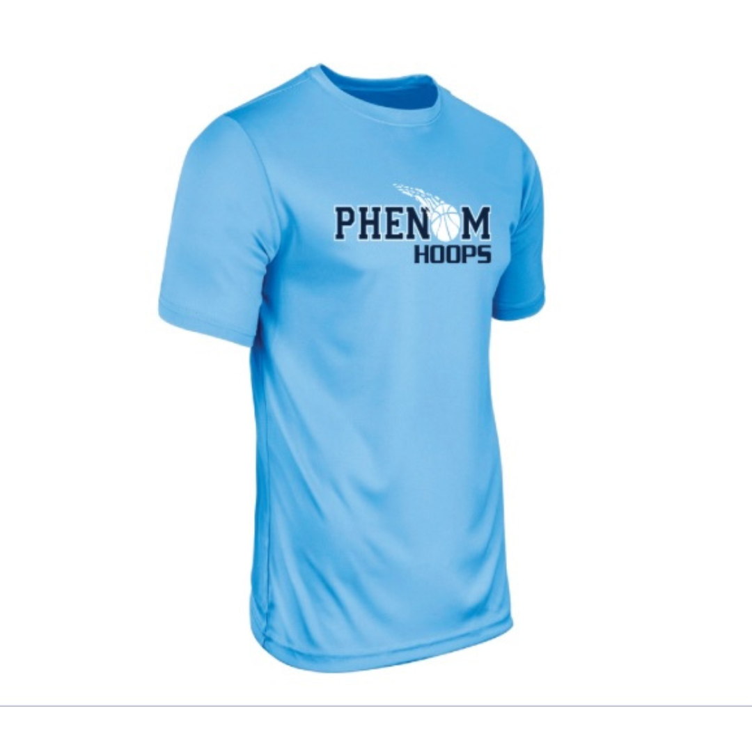 T-Shirt - Phenom Hoops Light Blue