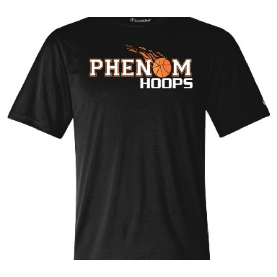 T-Shirt - Phenom Hoops Black/White