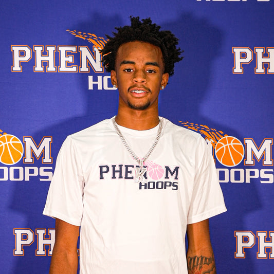 T-Shirt - Phenom Hoops White/Pink